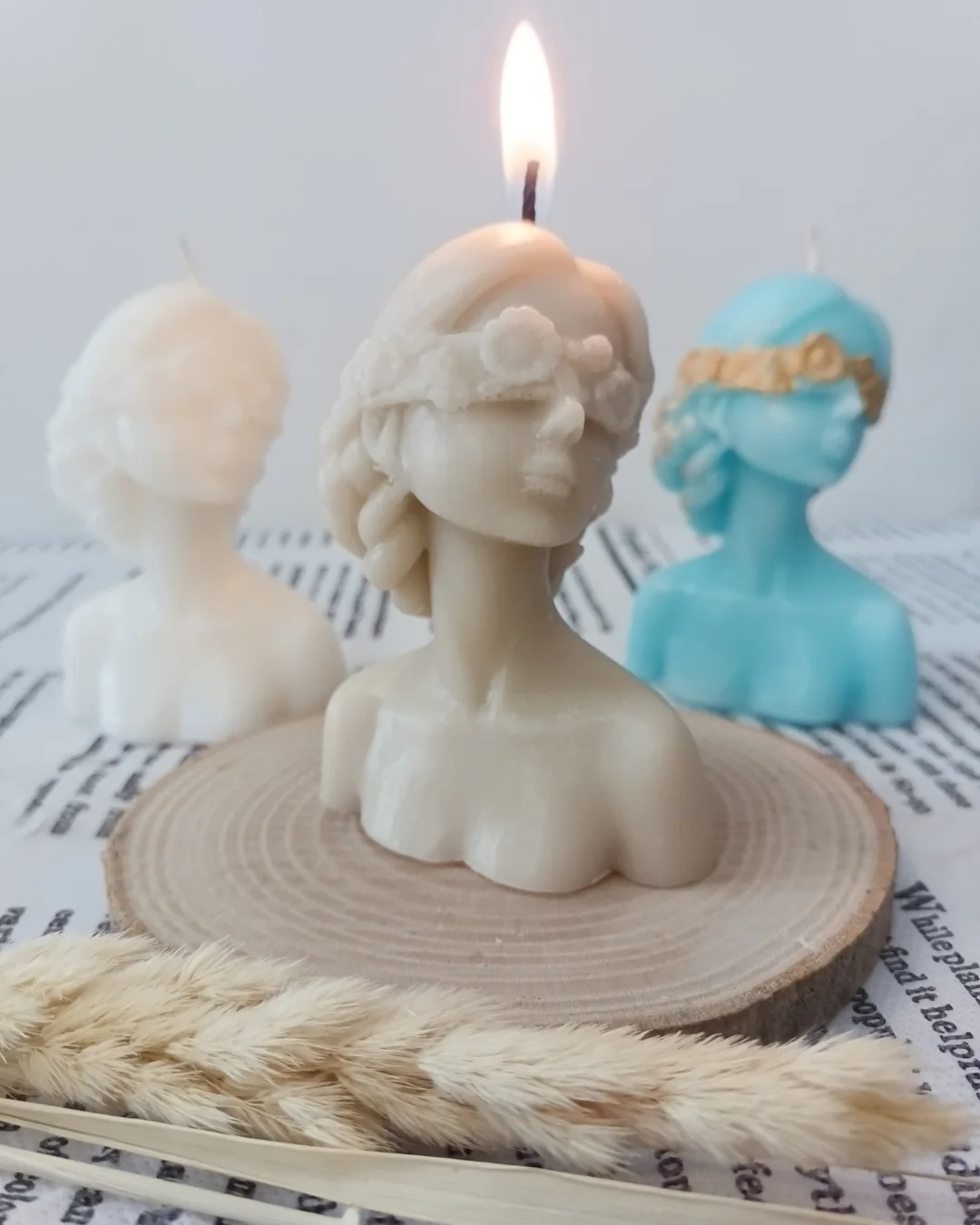 شمع تصویری ناتالی برلی ۱۰ سانت